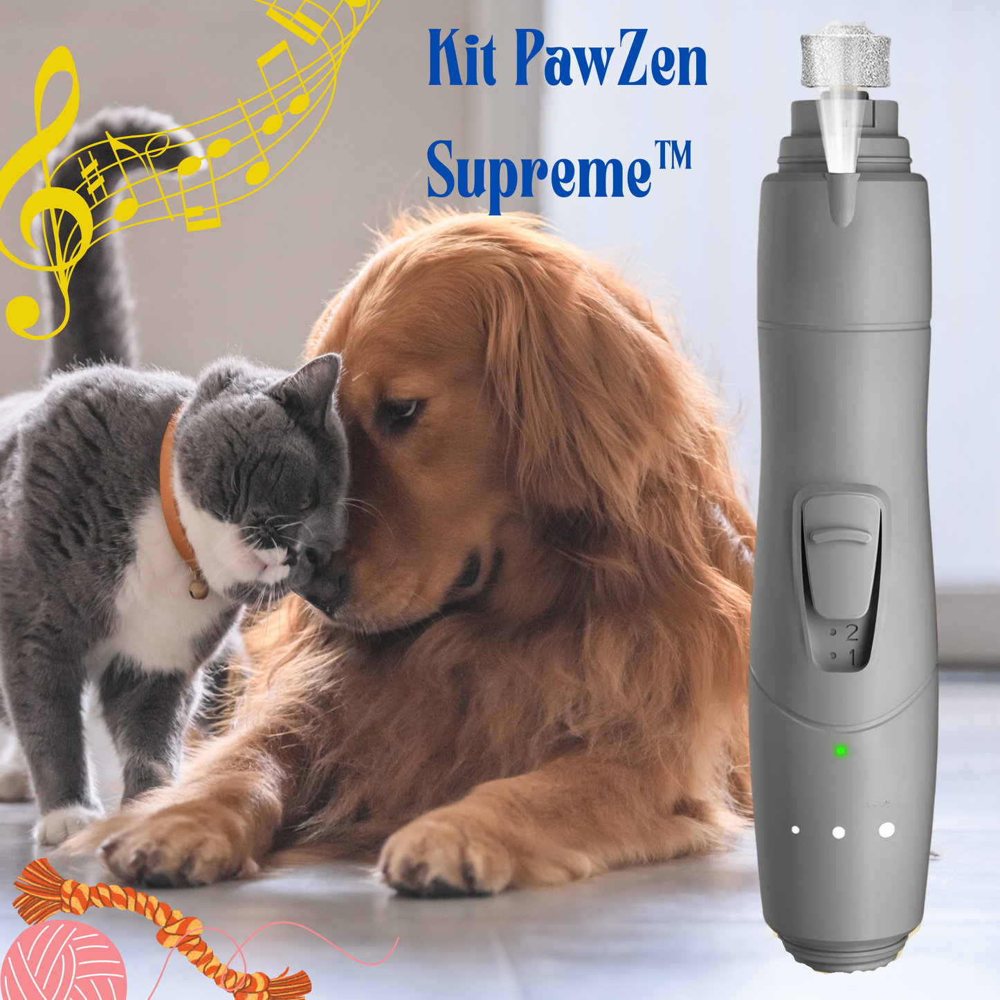 🐾 Kit PawZen Supreme™ – El Ritual de Calma para sus Patitas… y para tu Corazón 💛